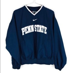Penn State Mens Small Pullover Windbreaker Jacket